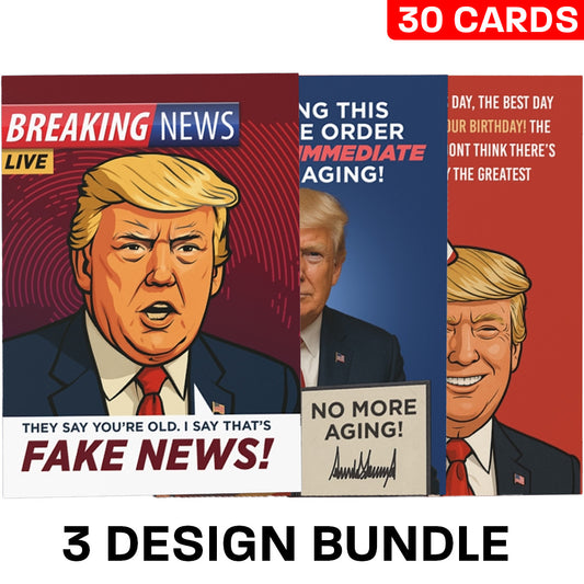 Birthday Card Bundle (30 Cards)