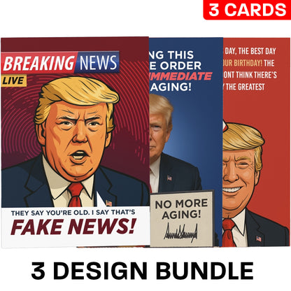 Birthday Card Bundle (3 Cards)