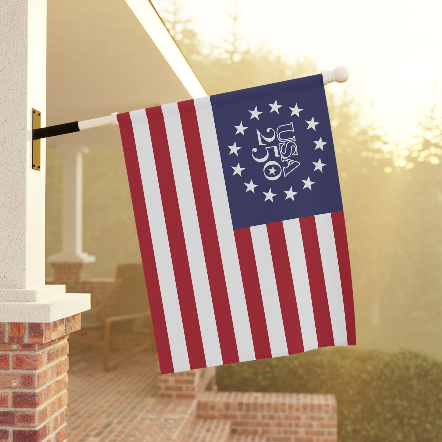 USA 250th Anniversary Garden Flag & House Banner