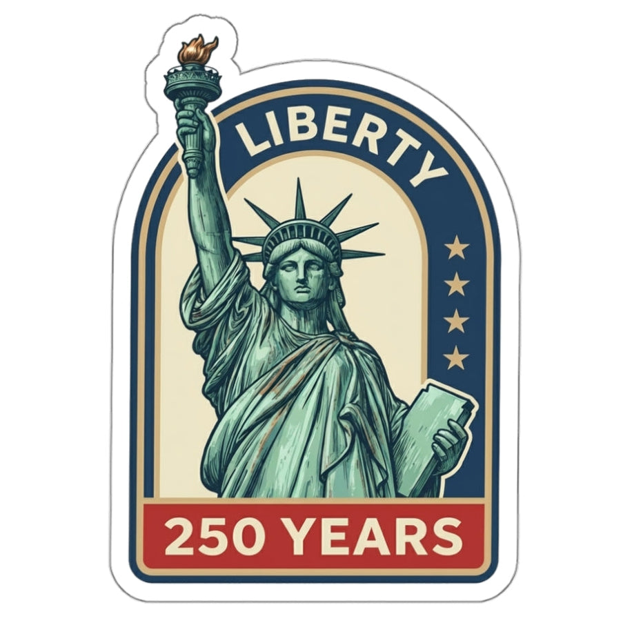 All 18 America 250th Anniversary Stickers (Save 25%)