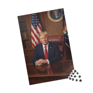 Trump Presidential Portrait Puzzle (252, 520, 1014-piece)