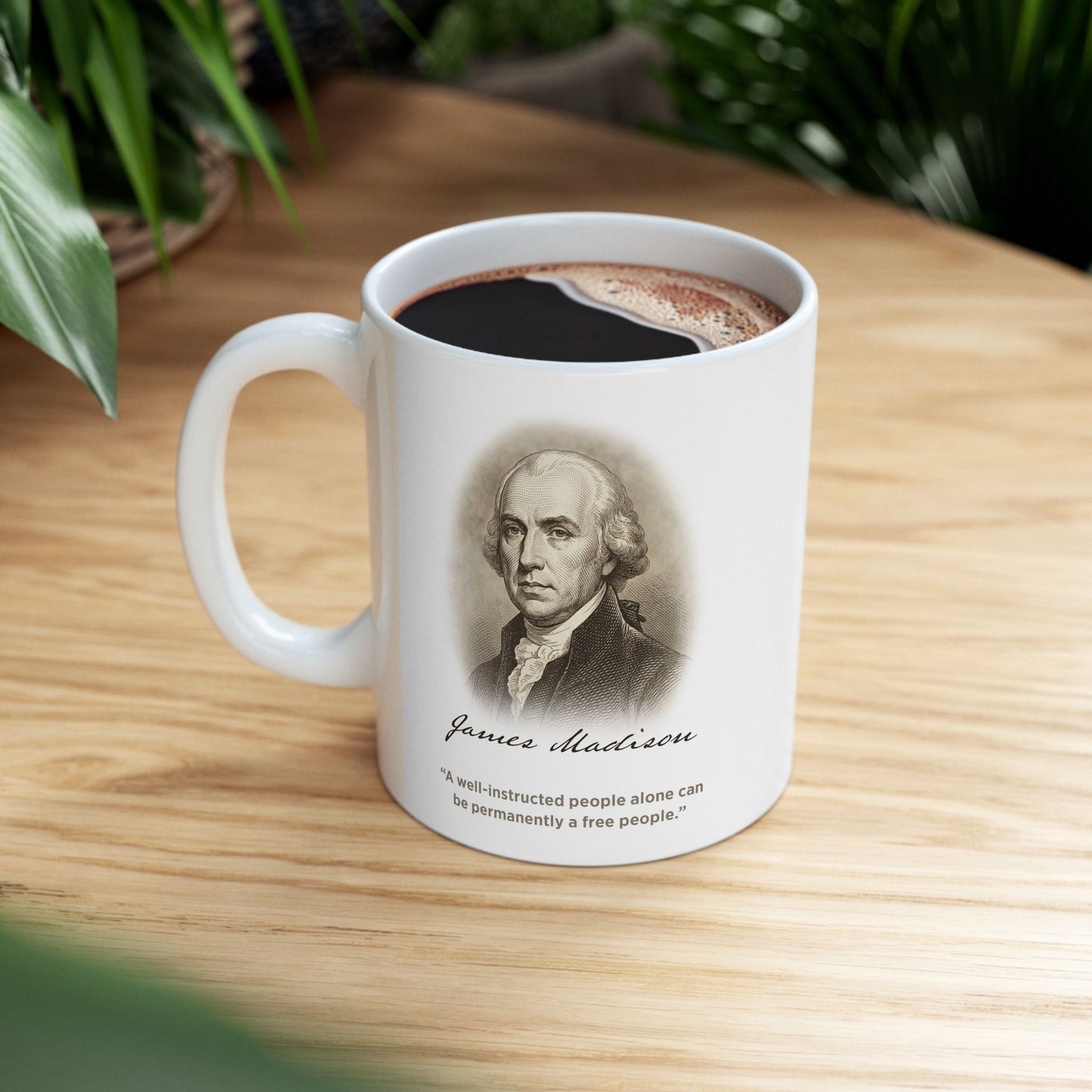 James Madison - America 250th Founding Fathers Coffee Mug Collection