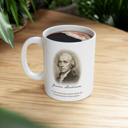 James Madison - America 250th Founding Fathers Coffee Mug Collection