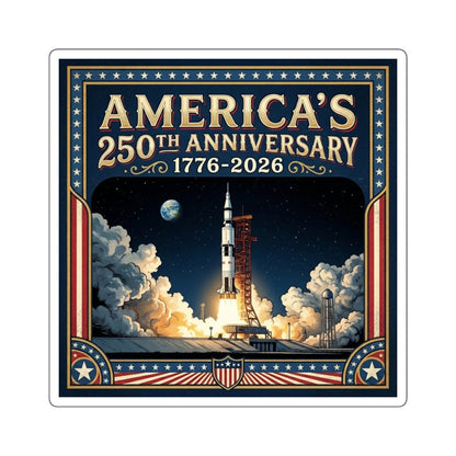 All 18 America 250th Anniversary Stickers (Save 25%)