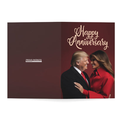 Happy Anniversary - Donald and Melania Trump Anniversary Card