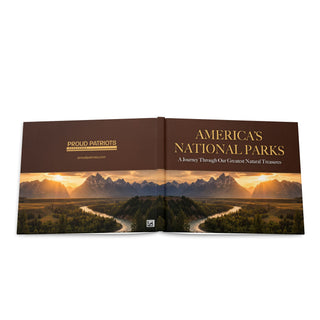 America's National Parks Hardcover Coffee Table Book (24 Pages)