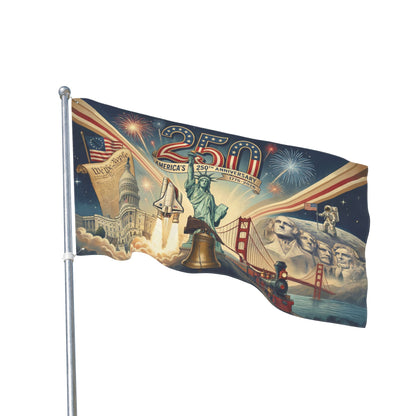 250th Anniversary of America Flag (Double-Sided 3ft x 5ft)