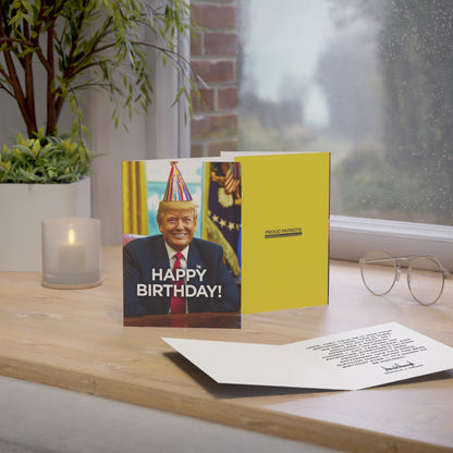 National Emergency - President Trump Birthday Card