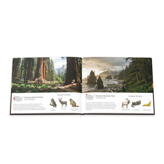 America's National Parks Hardcover Coffee Table Book (24 Pages)