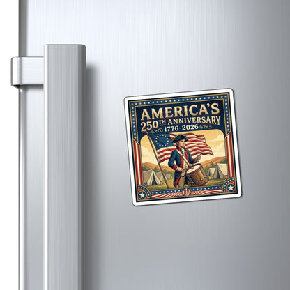 Drummer Boy - America's 250th 1776-2026 Refrigerator Magnet