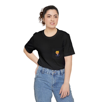 Happy Trump Pocket T‑Shirt