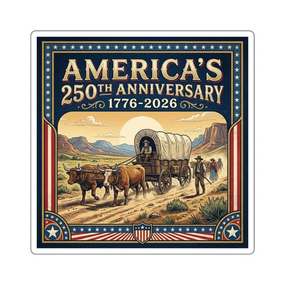 All 18 America 250th Anniversary Stickers (Save 25%)