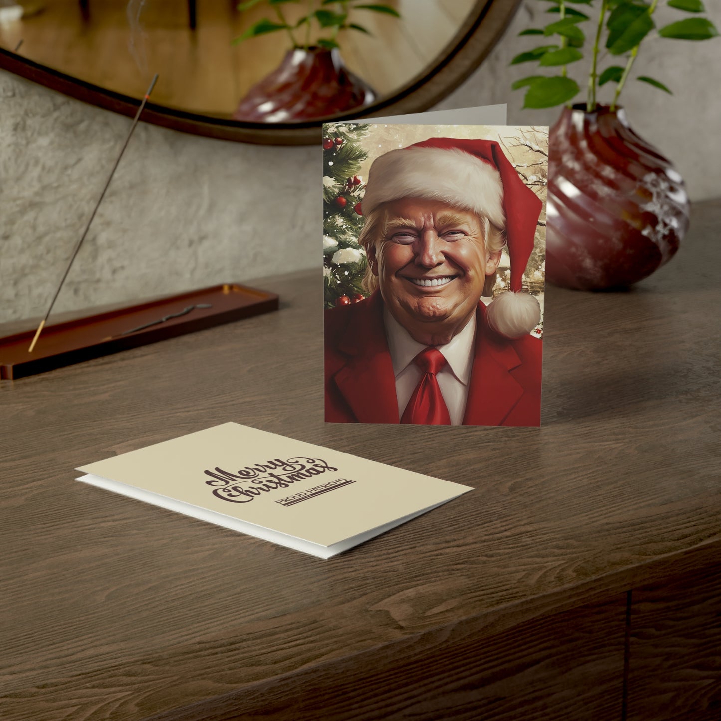 President Trump Merry Christmas Greeting Card