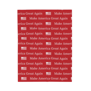 Make America Great Again Plush Blanket