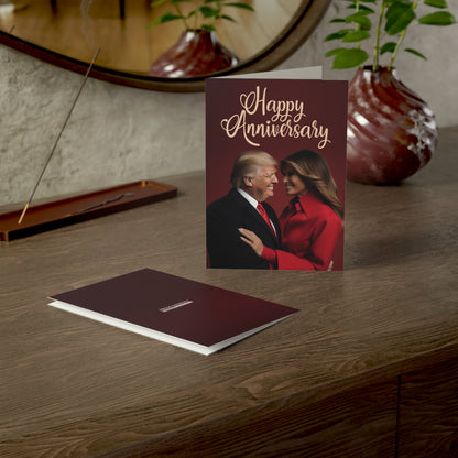 Happy Anniversary - Donald and Melania Trump Anniversary Card