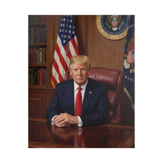 Trump Presidential Portrait Puzzle (252, 520, 1014-piece)