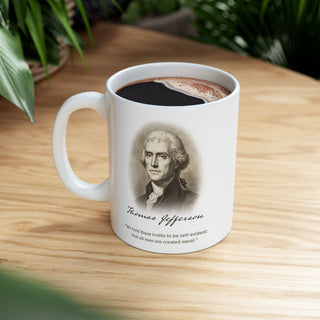 Thomas Jefferson - America 250th Founding Fathers Coffee Mug Collection