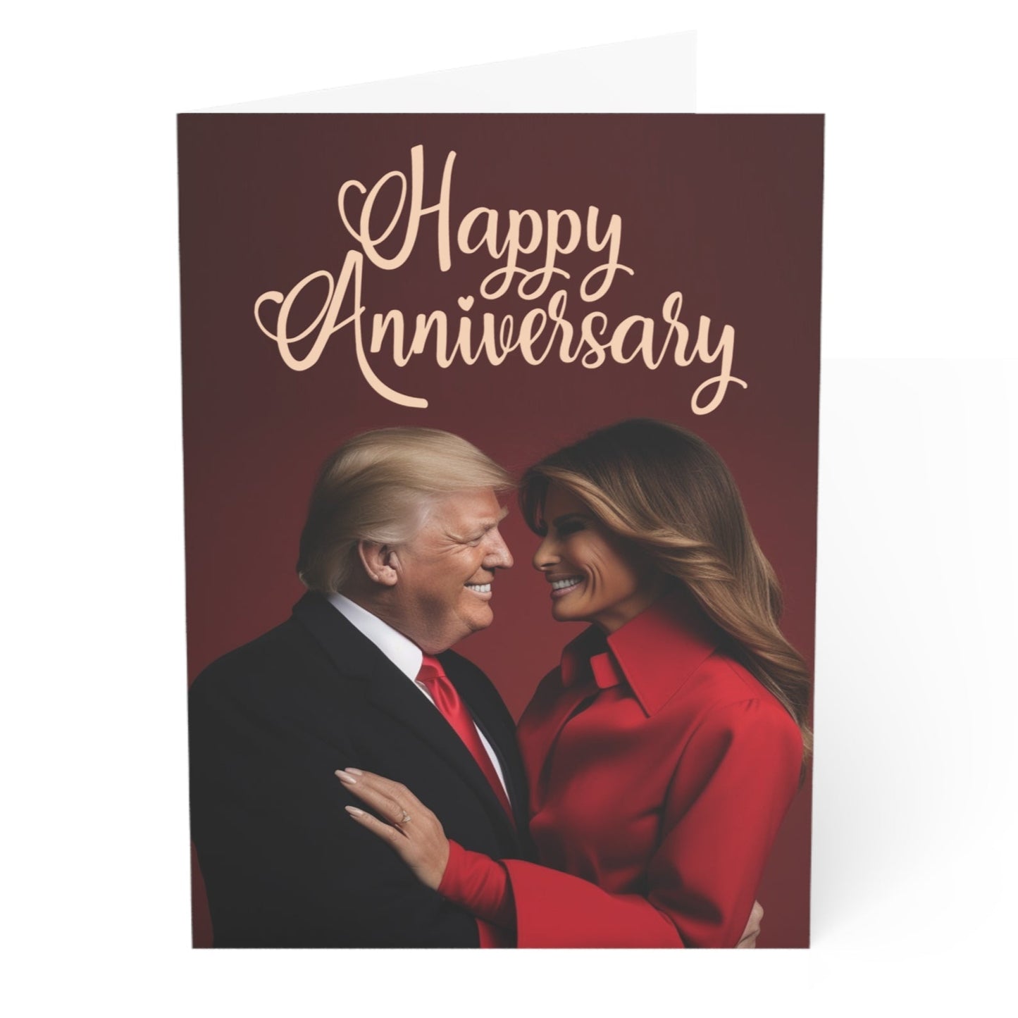 Happy Anniversary - Donald and Melania Trump Anniversary Card