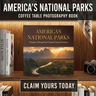 America's National Parks Hardcover Coffee Table Book (24 Pages)