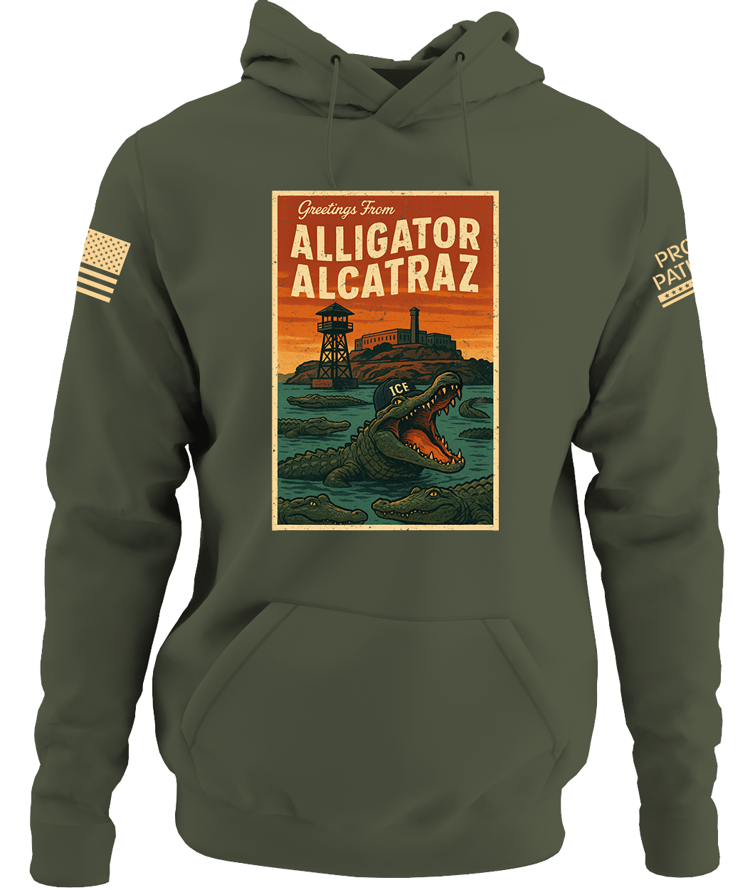 Alligator Alcatraz Hoodie