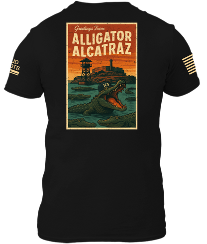 Greetings From Alligator Alcatraz Shirt (2-Sided)