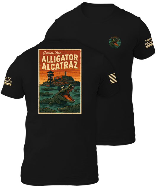 Greetings From Alligator Alcatraz Shirt (2-Sided)