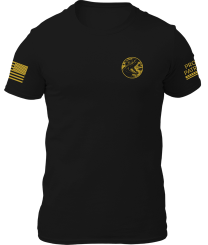 Greetings From Alligator Alcatraz Gold 2-Sided Shirt