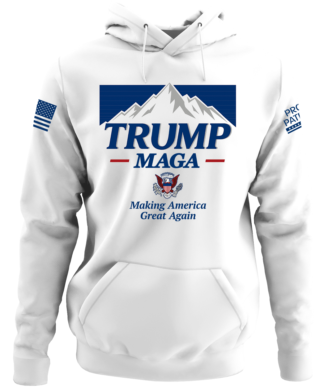MAGA Beer Parody Hoodie