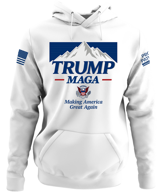 MAGA Beer Parody Hoodie