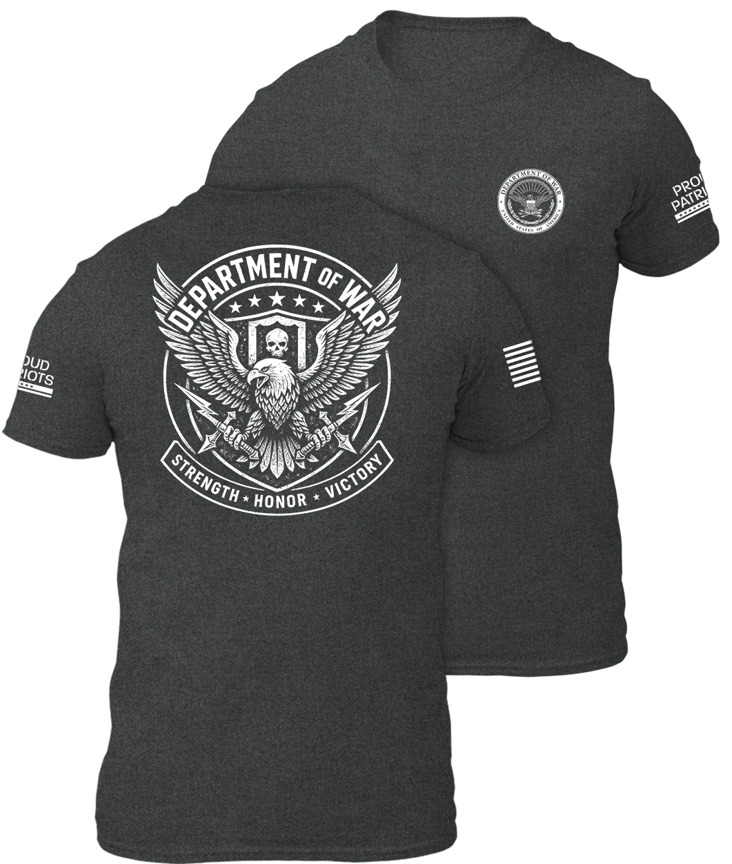 Department Of War Shirt Two Sided