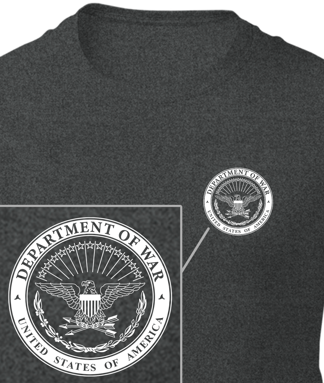 Department Of War Shirt Two Sided