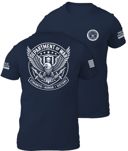 Department Of War Shirt Two Sided