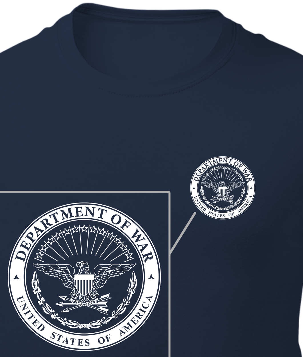 Department Of War Shirt Two Sided