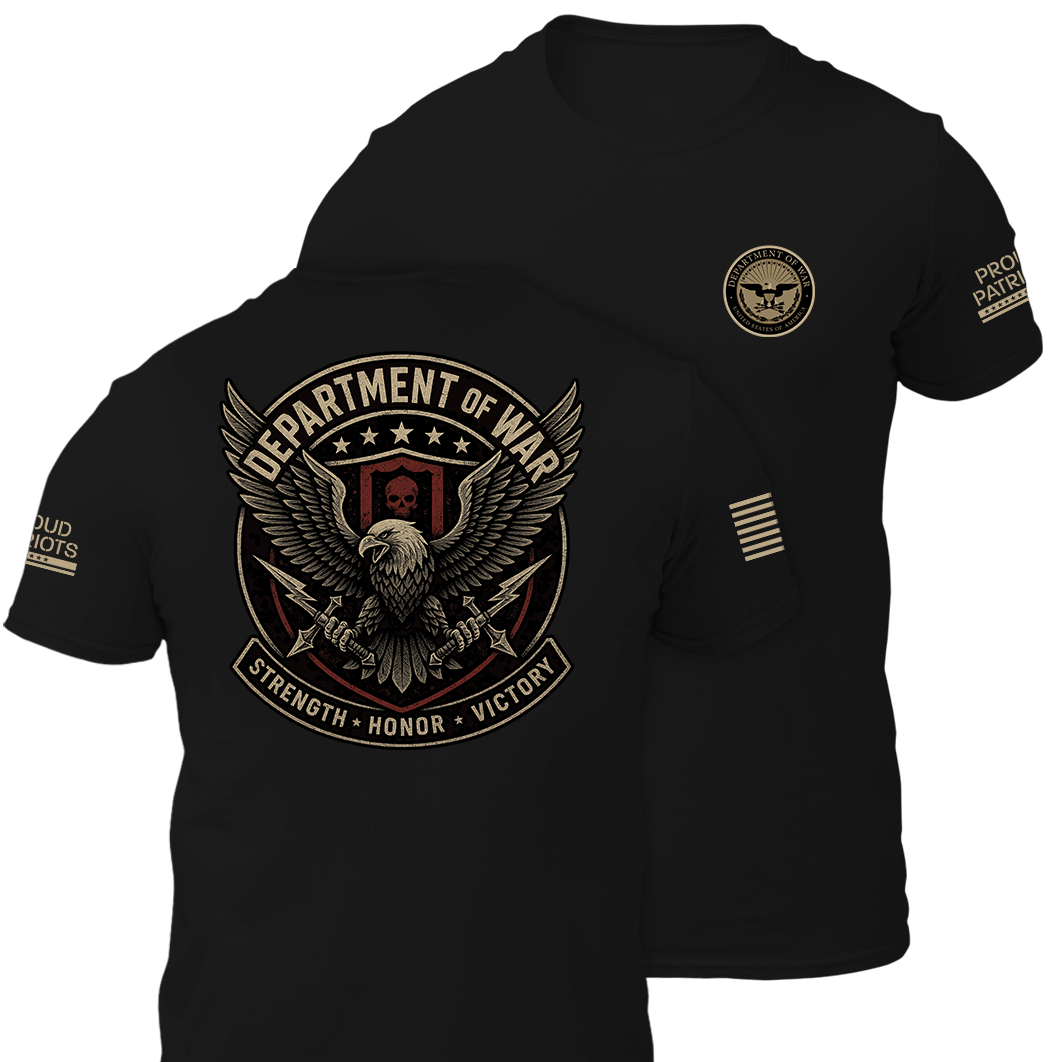 Department Of War (Two Sided) Shirt