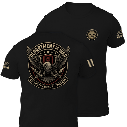 Department Of War (Two Sided) Shirt