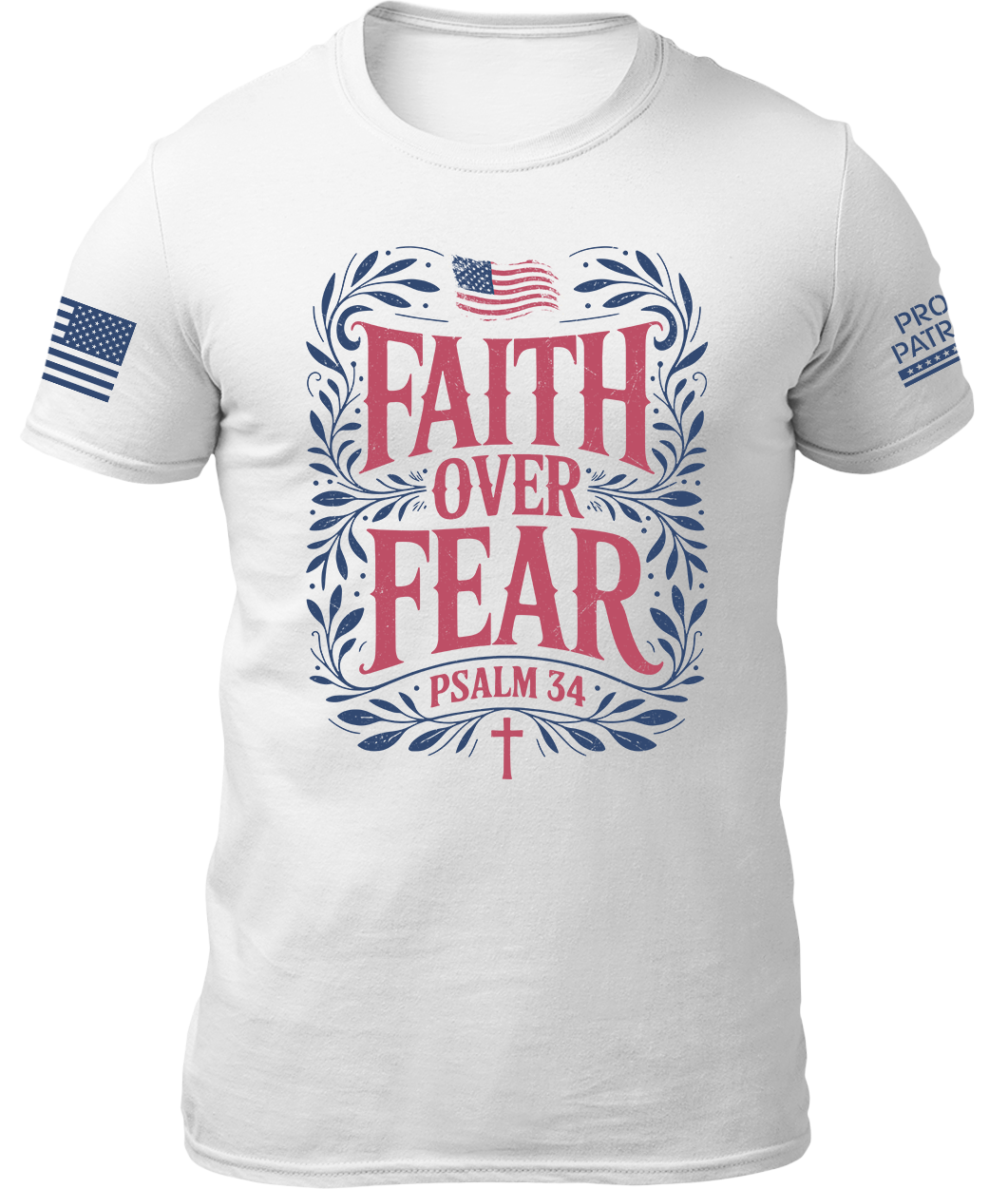 Faith Over Fear Shirt White