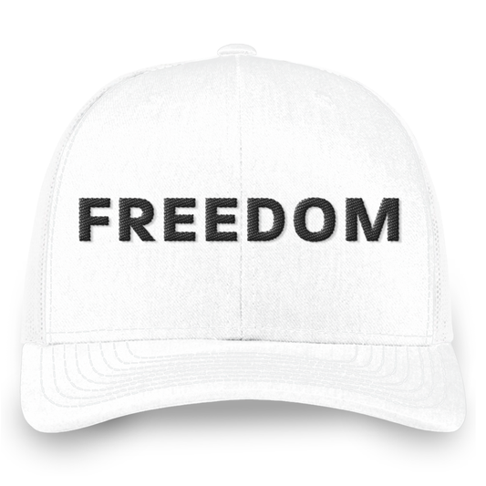 Freedom Hat White
