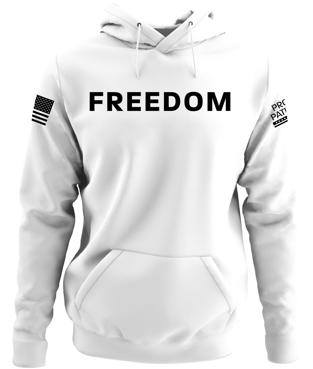 Freedom Hoodie White