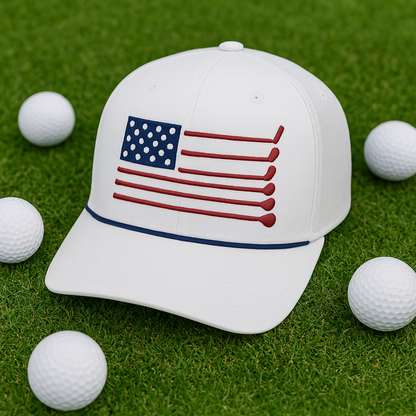 Golf Flag Rope Hat