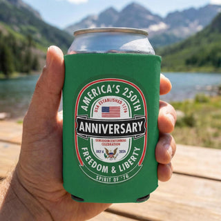 America’s 250th Green Beer Parody Koozie