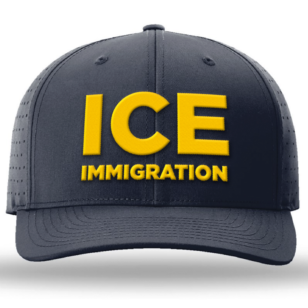 ICE Immigration Embroidered Hat