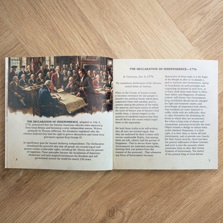 The Constitution and Founding Documents: America's 250th Anniversary Book — hardcover book, view 4