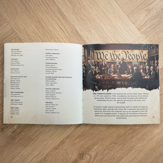 The Constitution and Founding Documents: America's 250th Anniversary Book — hardcover book, view 5