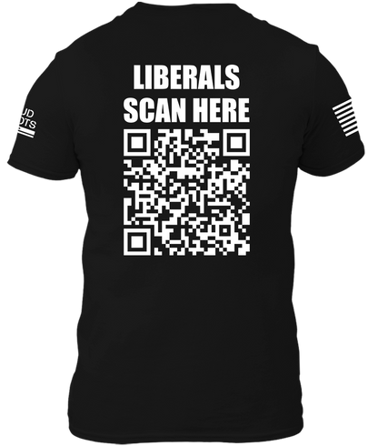 Liberals Scan Here - QR Code Shirt