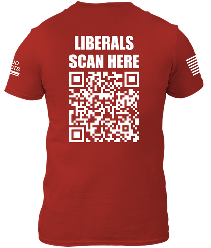 Liberals Scan Here - QR Code Shirt