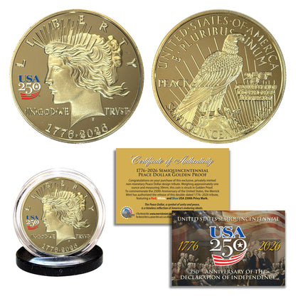 America’s 250th Anniversary Commemorative Coin & Bill Collection – Limited Edition 1776–2026 Set (SAVE 25%)