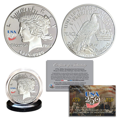 America’s 250th Anniversary Commemorative Coin & Bill Collection – Limited Edition 1776–2026 Set (SAVE 25%)