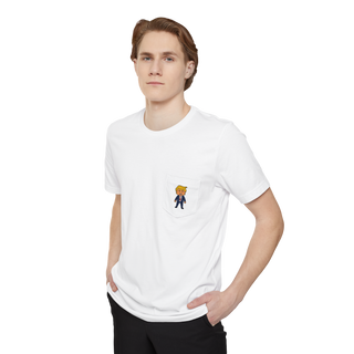 Happy Trump Pocket T‑Shirt