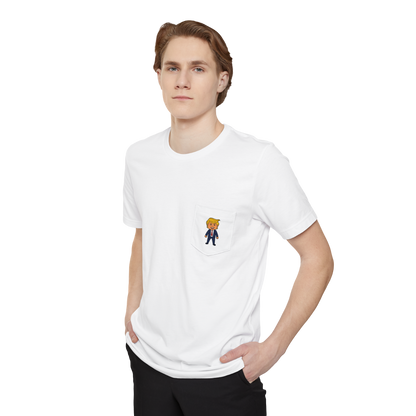 Happy Trump Pocket T‑Shirt