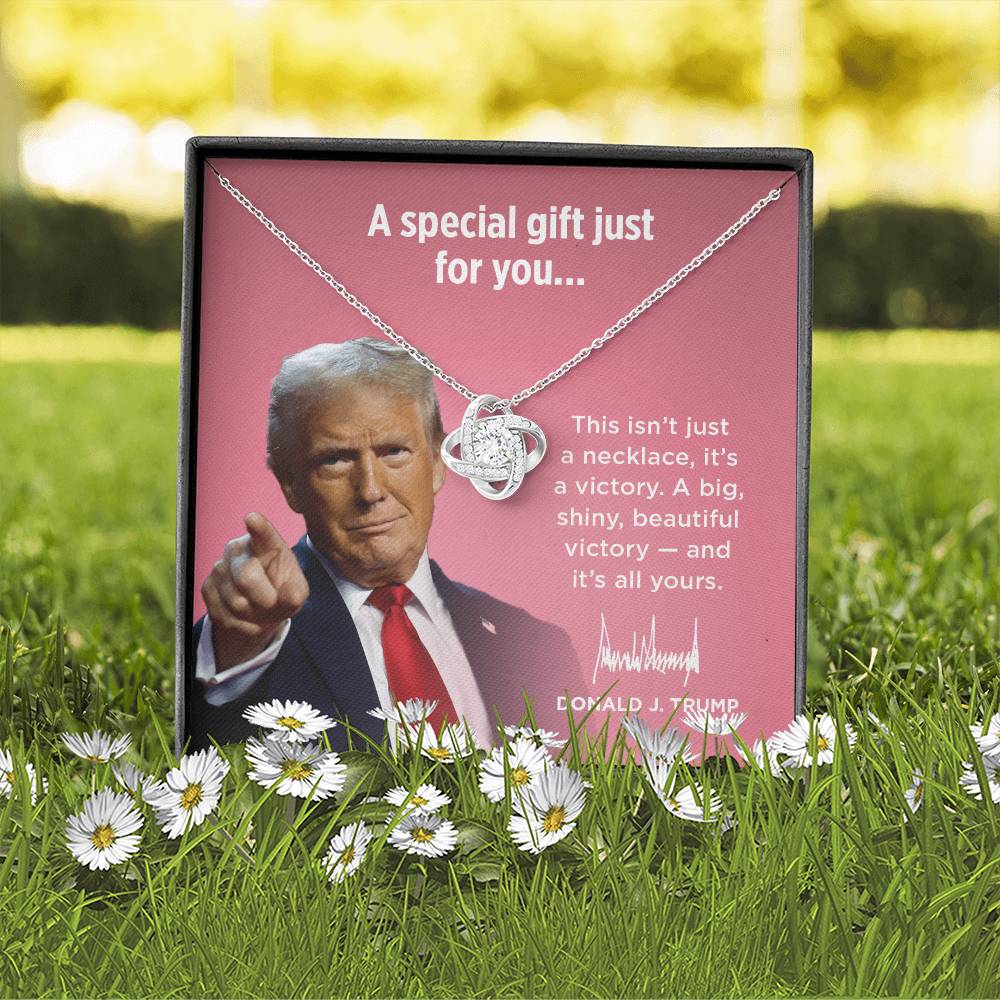 This Isn't Just A Necklace, It's A Victory - Love Knot Necklace Gift